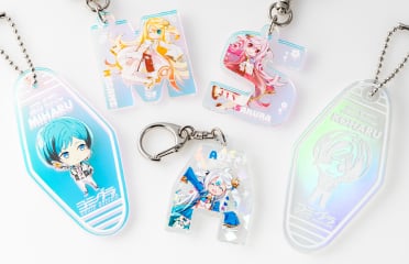 オーロラアクリルキーホルダーのイメージ