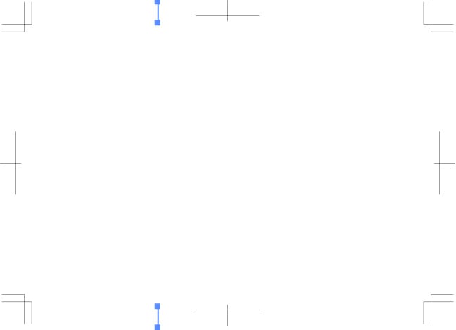 センタートンボの折りと並行になる線を折り位置にコピー