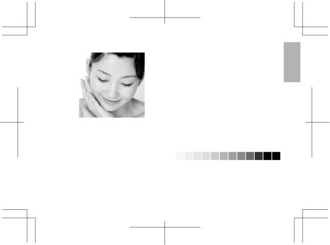 グレースケールで作成されていない場合のプレビュー