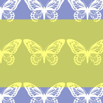 パターンと透明効果を重ねるイメージ