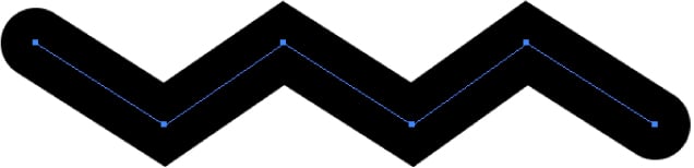 アウトライン前のパス