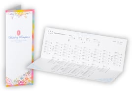 席次表のイメージ