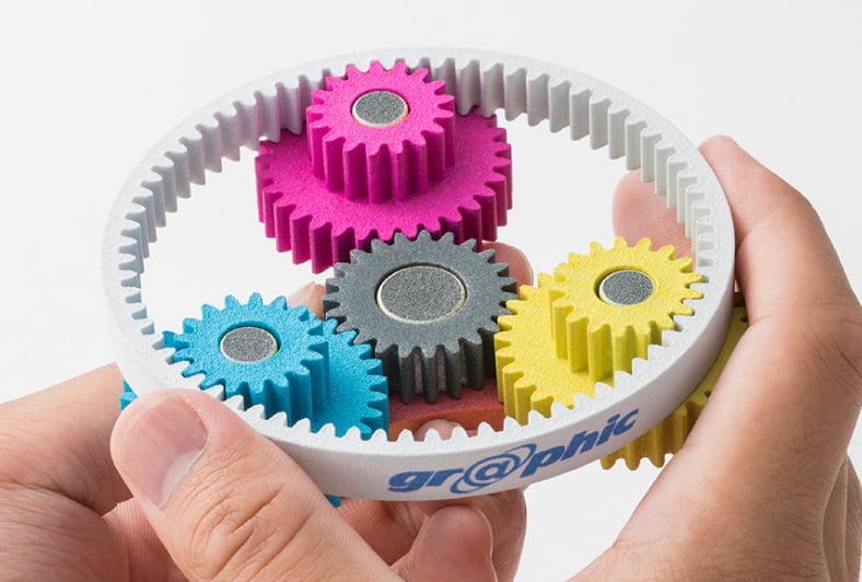 歯車を回すイメージ