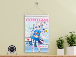 布タペストリー印刷のイメージ