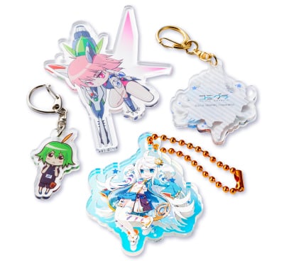 アクリルキーホルダーのイメージ