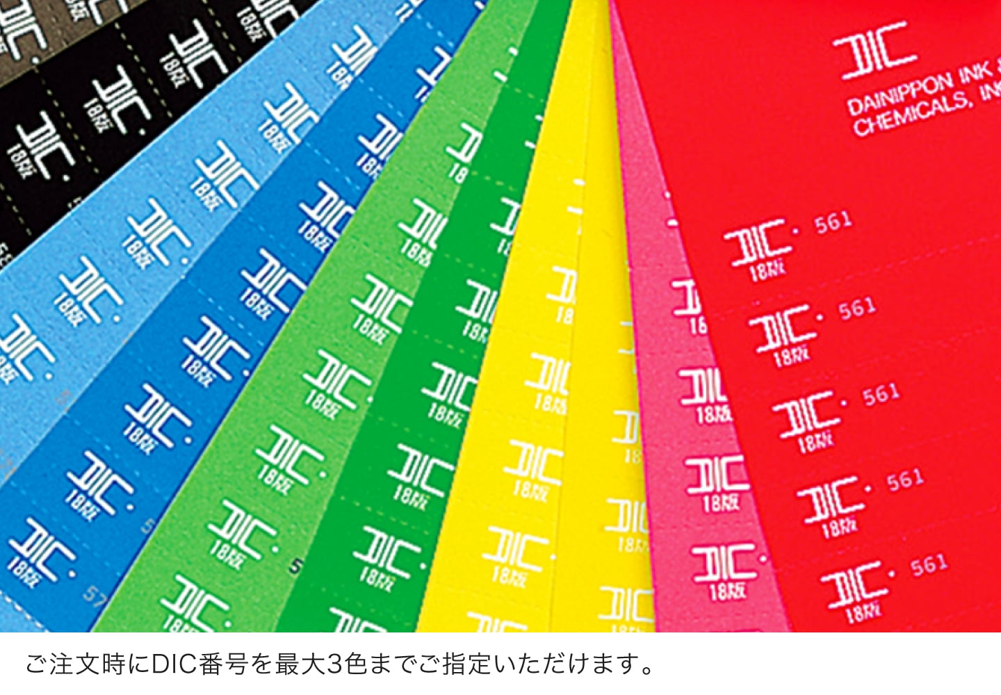 特色(DICカラー)のイメージ