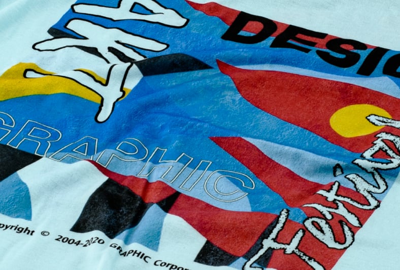 淡色ダイレクトインクジェット ライトブルー生地のイメージ