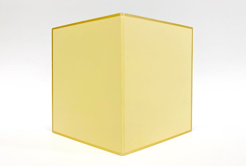 二つ折色紙(オフセット)の裏面