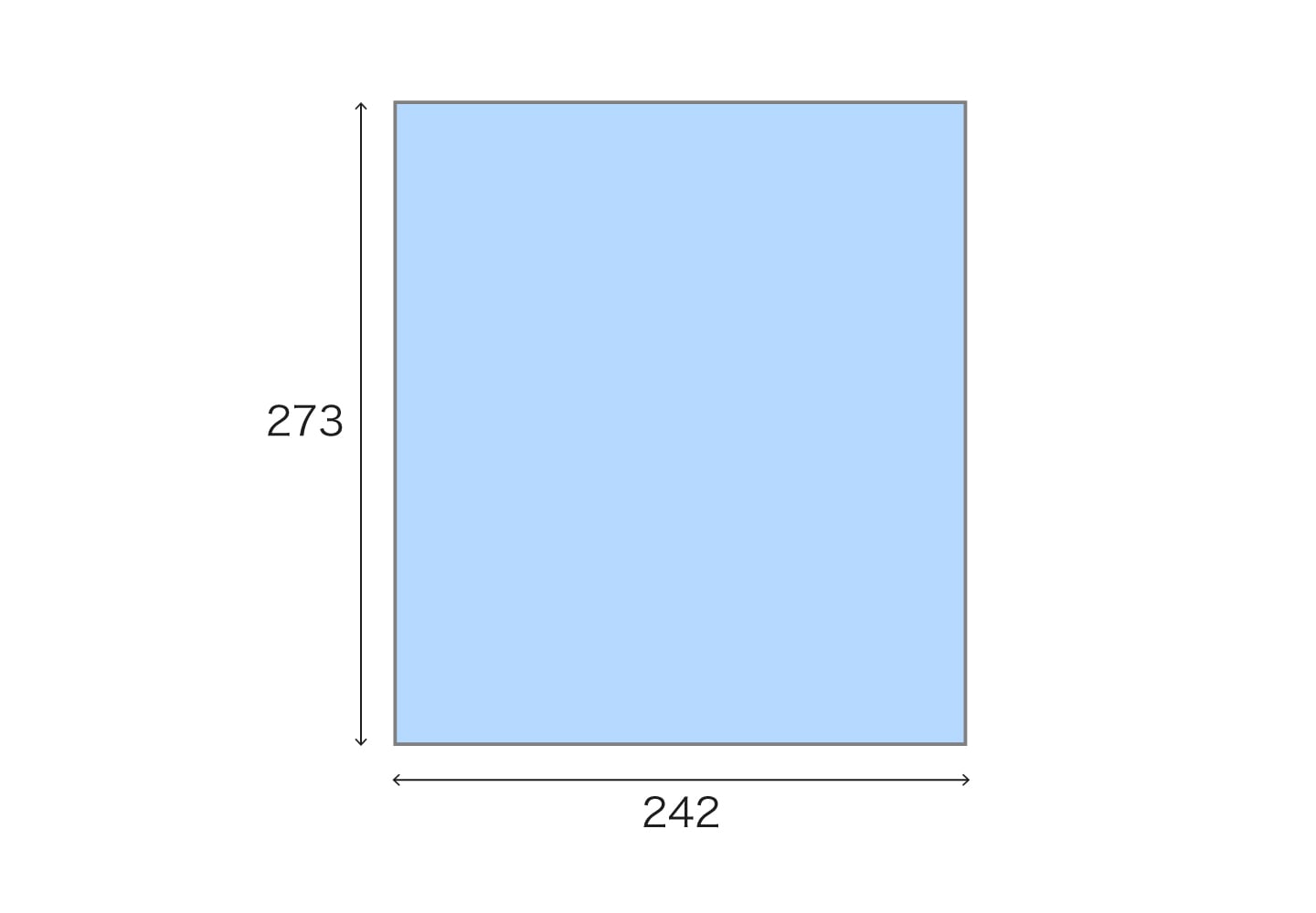 色紙(オフセット)のサイズ