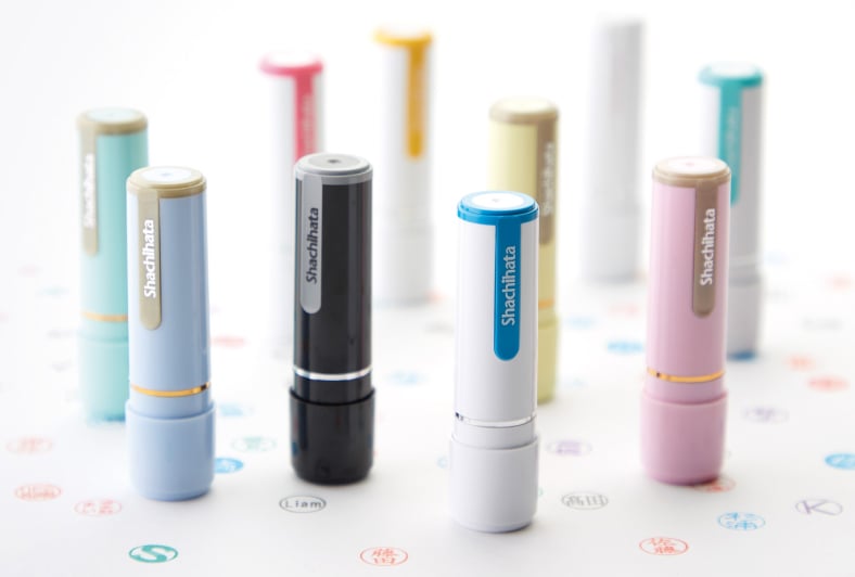 シヤチハタを使ったアレンジのイメージ