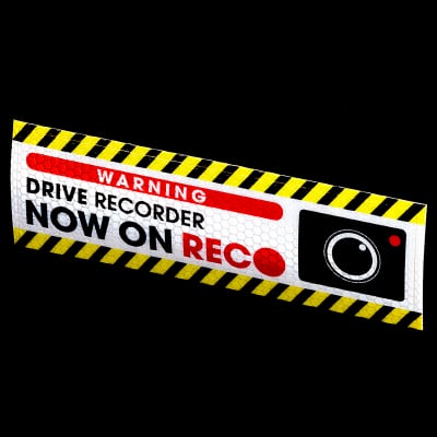 リフレクター(再帰反射)ステッカーのイメージ