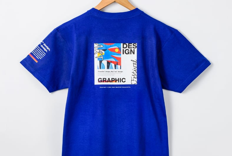 ヘビーウエイトTシャツ背面のイメージ