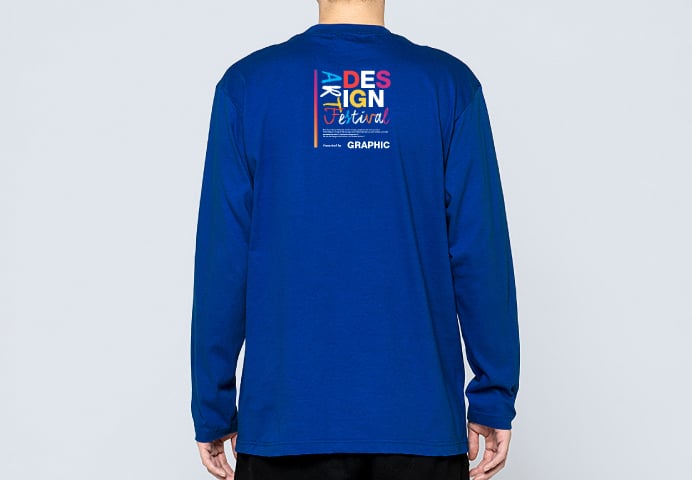 Lサイズ着用(180cm男性)バックスタイルのイメージ