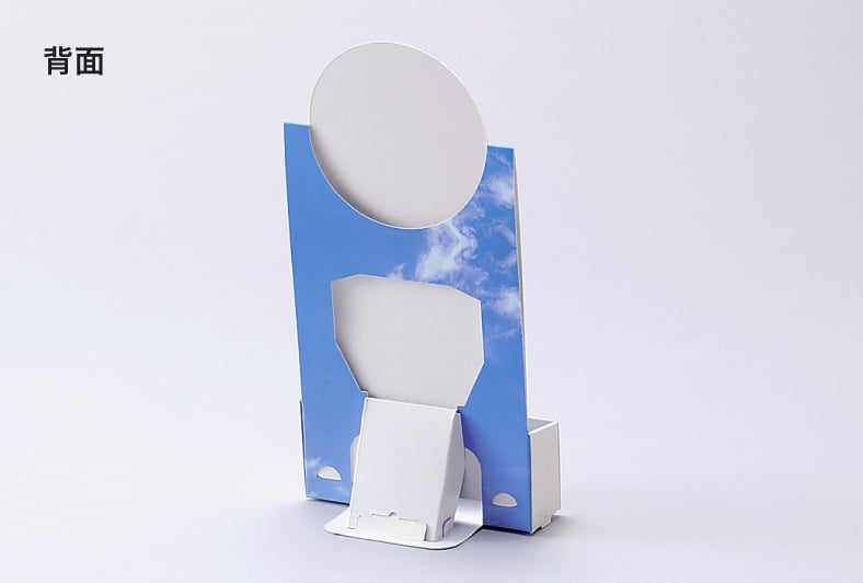 スタンドPOP/ハガキの背面