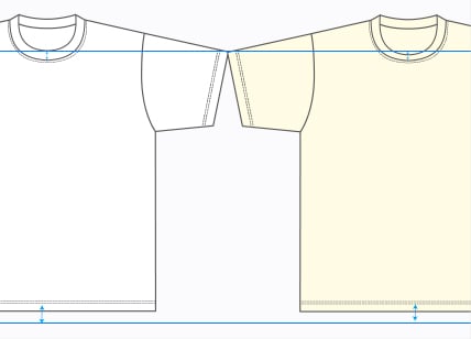 ウェア個体差のイメージ