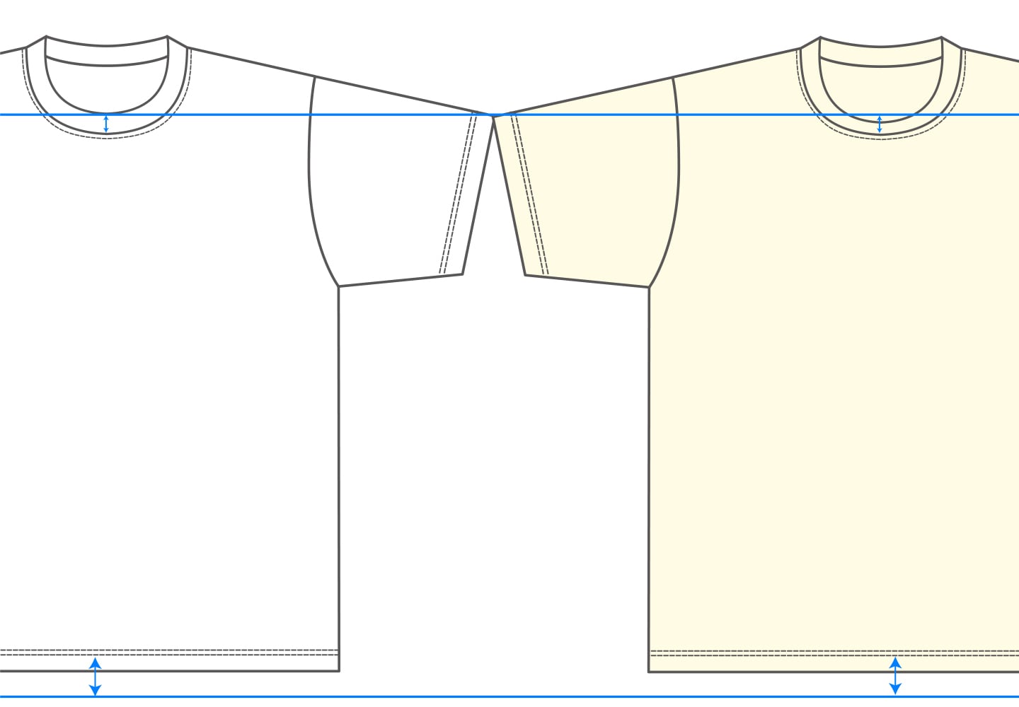 ウェア個体差の拡大イメージ