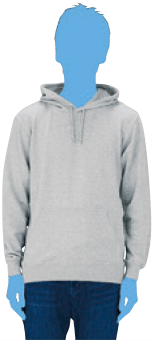 Lサイズの着用イメージ