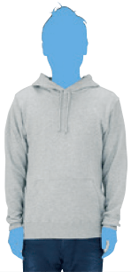 Sサイズの着用イメージ