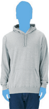 XLサイズの着用イメージ