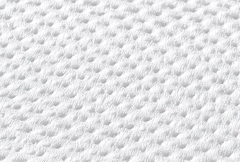 OK 1200 平型:紙を3層重ねエンボス加工がされています。