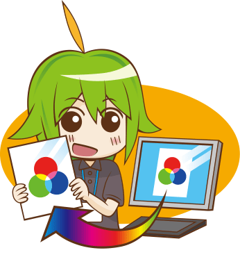 デザインに沿うカットパス作成:複雑なデザインの例のイメージ